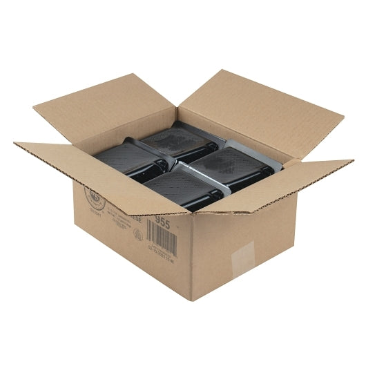 Deli Express Black Individually Wrapped Mega Smoked Ham & Cheese Sandwich Wedge, 8 x 6.3 oz Case - DOT product image 3