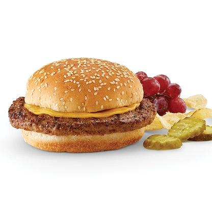 Deli Express Individually Wrapped XX-Large Charbroiled Beef With Cheese, 6 x 8.7 oz Case - DOT product image 4