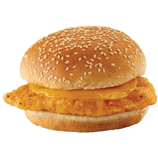 Deli Express Individually Wrapped XX-Large Chicken With Cheese Sandwich, 6 x 8.5 oz Case - Prepared Foods