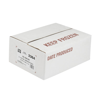 Deli Express Individually Wrapped XXL BBQ Rib Sandwich, 6 x 8.8 oz Case - DOT product image 7