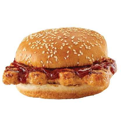 Deli Express Individually Wrapped XXL BBQ Rib Sandwich, 6 x 8.8 oz Case - DOT product image 8