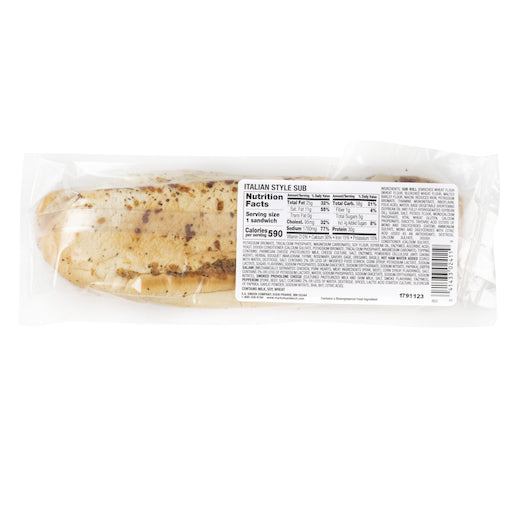 Market Artisan Individually Wrapped Artisan Italian Style Sub, 8 x 7.9 oz Case - DOT product image 7