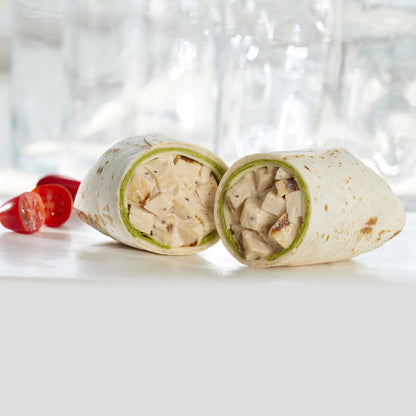 Deli Express Market Individually Wrapped Chicken Caesar Wrap, 8 x 8.6 oz Case - Prepared Foods
