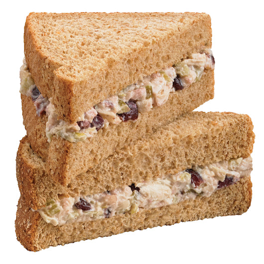 Deli Express Mkt Individually Wrapped Mega Cranberry Almond Chicken Salad On Stone Ground Sandwich On Wheat Bread, 8 x - DOT product image 5