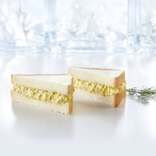 Deli Express Market Individually Wrapped Dill Egg Salad On Homestyle White Bread Sandwich Wedge, 10 x 5 oz Case - DOT product image 5