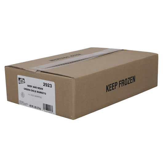 San Luis GREEN CHILE, BEEF & BEAN BURRITO, 10 x 8 oz Case - DOT product image 3