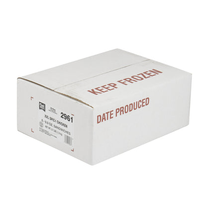 Deli Express Individually Wrapped XX-Large Spicy Chicken Sandwich, 6 x 9 oz Case - DOT product image 5
