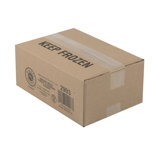 Deli Express Smoked Individually Wrapped Smoked White Turkey And Cheddar Sliders, 8 x 4.3 oz Case - DOT product image 5