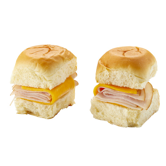 Deli Express Smoked Individually Wrapped Smoked White Turkey And Cheddar Sliders, 8 x 4.3 oz Case - DOT product image 6