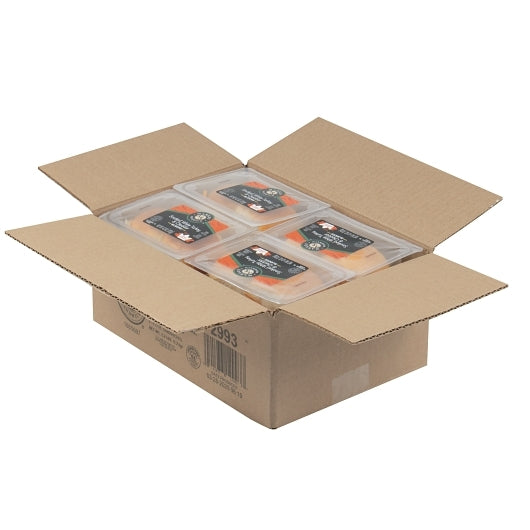 Deli Express Smoked Individually Wrapped Smoked White Turkey And Cheddar Sliders, 8 x 4.3 oz Case - DOT product image 8