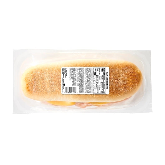 Deli Express Smoked Ham & Cheese Sub, 8 x 6.4 oz Case - Frozen Meat & Seafood