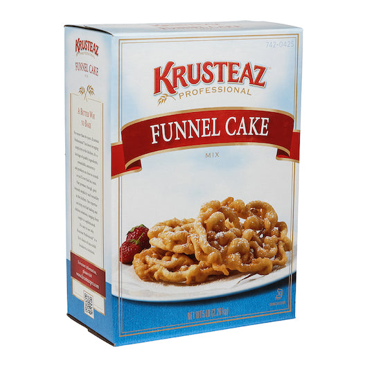 Krusteaz Professional Funnel Cake Mix, 6 x 5 lb Case - Bakery & Desserts