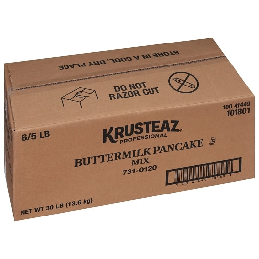 Krusteaz Buttermilk Pancake Mix Foodservice, 6 x 5 lb Case - DOT product image 4
