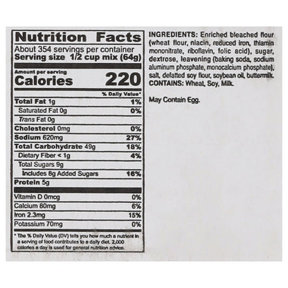 Krusteaz Professional Buttermilk Pancake Complete Add Water, 1 x 1600 each Case - DOT product image 4