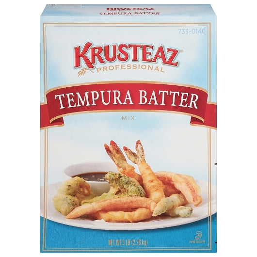 Krusteaz Professional Tempura Batter Mix, 6 x 5 lb Case - Pantry Ingredients