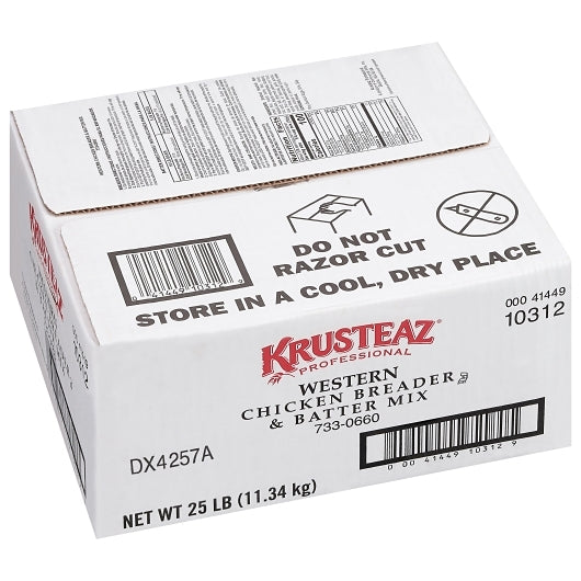 Krusteaz Professional Western Style Chicken Breader & Batter Mix, 1 x 25 lb Case - DOT product image 6