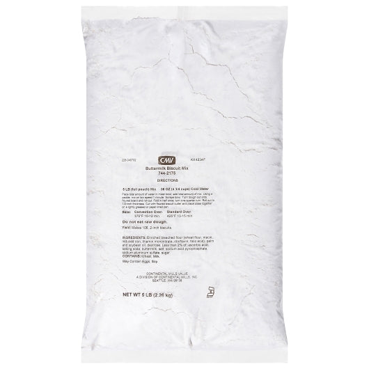 Continental Mills Value Buttermilk Biscuit Mix, 6 x 5 lb Case - Bakery & Desserts