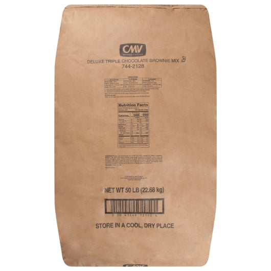 Ghirardelli Brownie Mix Deluxe Triple Chocolate Brownie Mix, 1 x 50 lb Case - DOT product image 5