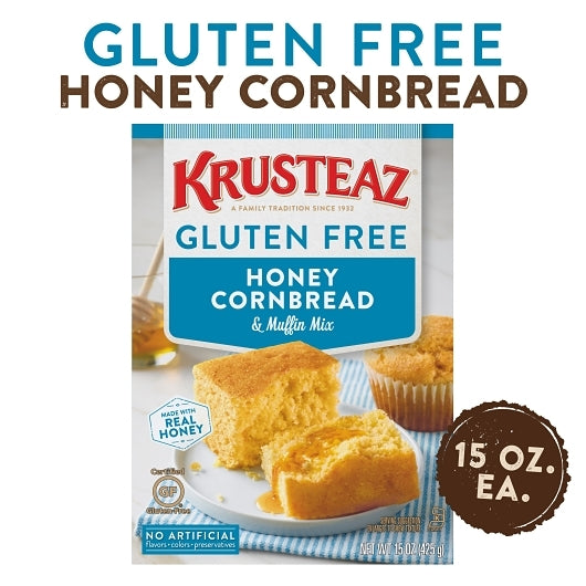 Krusteaz Gluten Free Cornbread Mix, 8 x 15 oz Case - DOT product image 8
