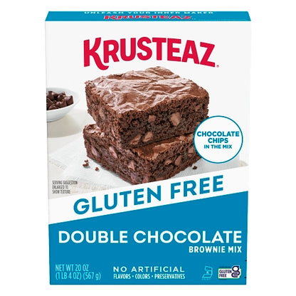 Krusteaz Gluten-Free Double Chocolate Brownie Mix, 20 Ounce, 8 Count - DOT product image 7