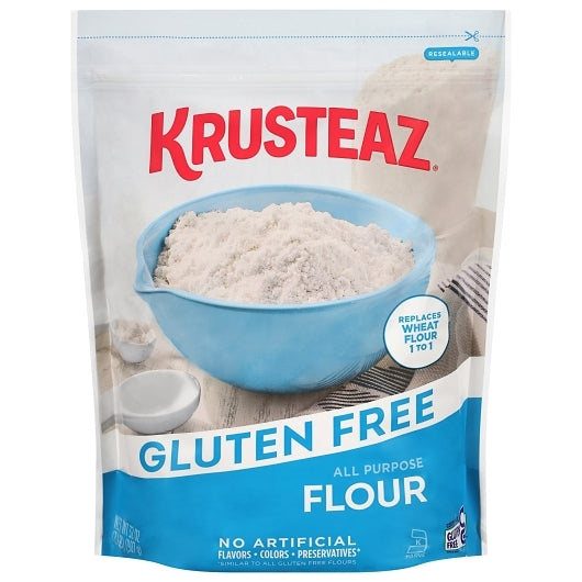 Krusteaz Gluten Free All-purpose Flour, 8 x 2 lb Case - Pantry Ingredients