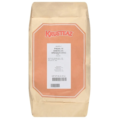 Krusteaz Premium American Fine Bread Crumbs, 1 x 20 lb Case - Bakery & Desserts