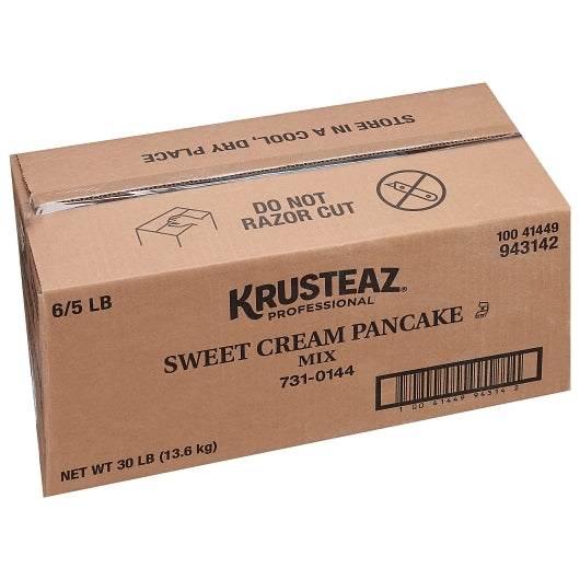Krusteaz Professional Sweet Cream Pancake Mix, 6 x 5 lb Case - DOT product image 4