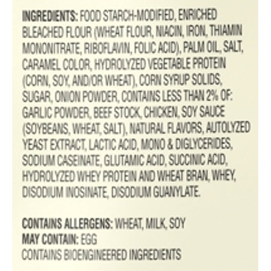 Pioneer Roasted Beef Gravy Mix Packets, 12 x 1.41 oz Case - Condiments & Sauces