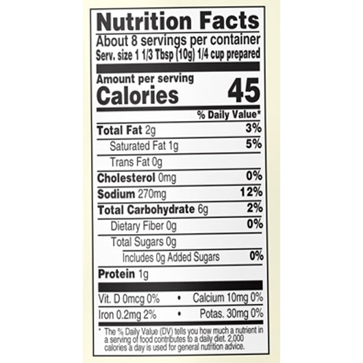 Pioneer Country Sausage Gravy Mix Packets, 12 x 2.75 oz Case - Meat, Poultry & Seafood