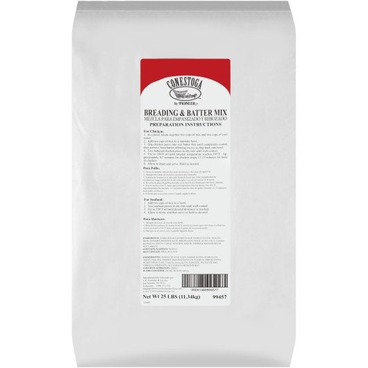 Conestoga Breading & Batter Mix, 1 x 25 lb Case - DOT product image 7