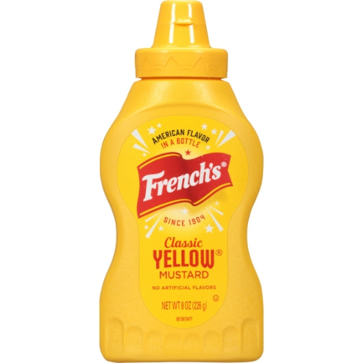 French?s Classic Yellow Squeeze Mustard Bottle, 20 x 8 oz Case - DOT product image 5