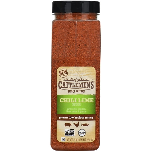Cattleman'S Chili Lime Cattleman Chili Lime Rub, 6 x 22.75 oz Case - DOT product image 4