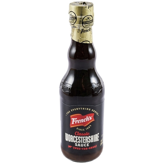 Frenchs Worcestershire Sauce Bottle, 12 x 10 oz Case - Condiments & Sauces