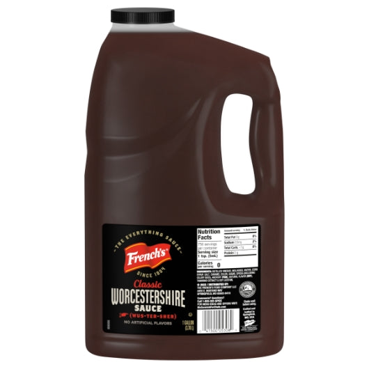 French's Worcestershire Sauce Bulk, 4 x 1 GA Case - Condiments & Sauces