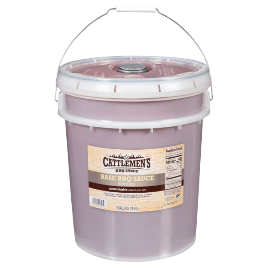 Cattlemens Barbecue Sauce Smokey Bbq Sauce Base Bulk, 1 x 5 GA Case - DOT product image 2