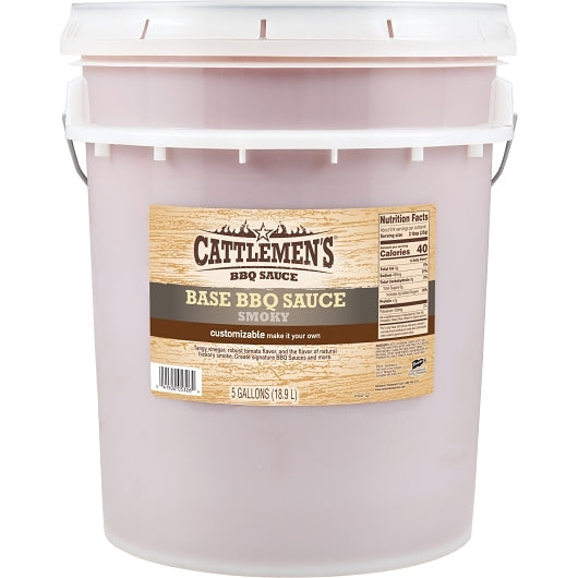 Cattlemens Barbecue Sauce Smokey Bbq Sauce Base Bulk, 1 x 5 GA Case - DOT product image 4