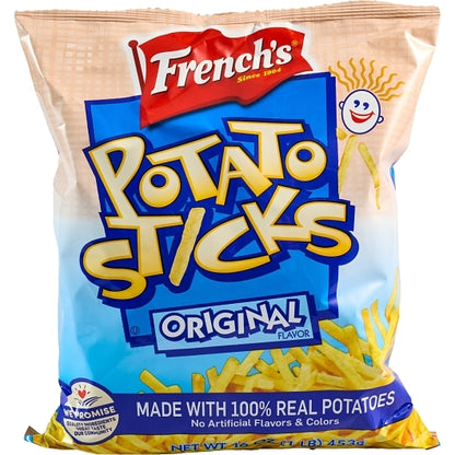 French's Original Potato Sticks, 12 x 16 oz Case - DOT product image 3