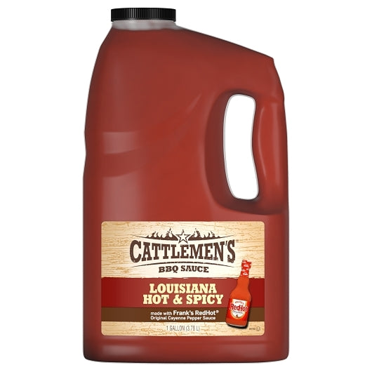 Cattlemen'S Ranch Reserve Louisiana Hot N' Spicy Bbq Sauce Bulk, 4 x 1 GA Case - DOT product image 5