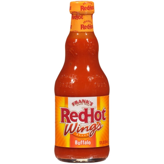Frank Red Hot Buffalo Wing Hot Sauce Bottle, 12 x 12 fl oz Case - DOT product image 6