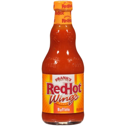 Frank Red Hot Buffalo Wing Hot Sauce Bottle, 12 x 12 fl oz Case - DOT product image 6