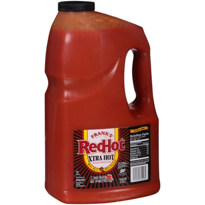 Frank's Red Hot Extra Cayenne Pepper Hot Sauce Bulk, 4 x 1 GA Case - DOT product image 7