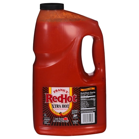 Frank's Red Hot Extra Cayenne Pepper Hot Sauce Bulk, 4 x 1 GA Case - DOT product image 5