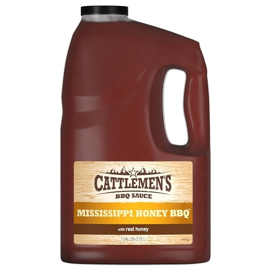 Cattlemen's Sauce Master's Mississippi Honey Bbq Sauce Bulk, 4 x 1 GA Case - DOT product image 3