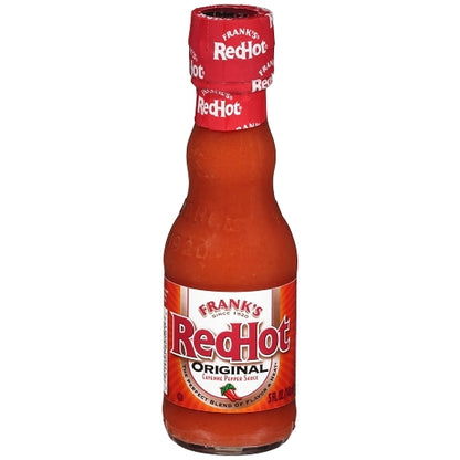 Frank's Redhot Original Cayenne Pepper Hot Sauce Bottle, 24 x 5 fl oz Case - DOT product image 4