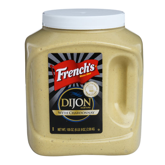 Frenchs Dijon Mustard Dijon With Chardonnay Mustard Bulk, 2 x 105 oz Case - DOT product image 2