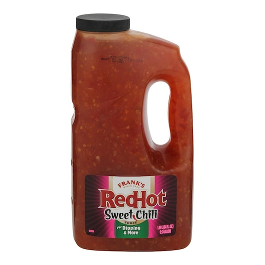 Frank's Redhot Sweet Chili Hot Sauce Bottle, 4 x 0.5 GA Case - DOT product image 2