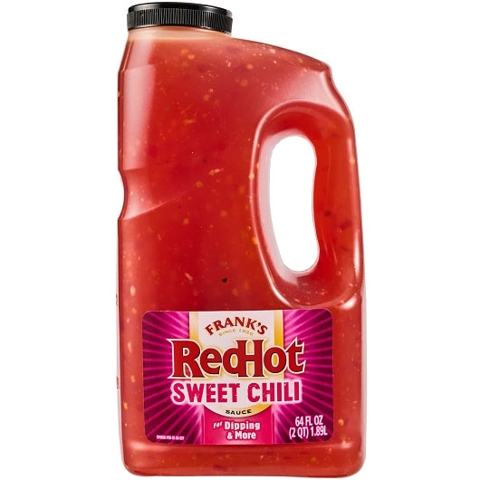 Frank's Redhot Sweet Chili Hot Sauce Bottle, 4 x 0.5 GA Case - DOT product image 7