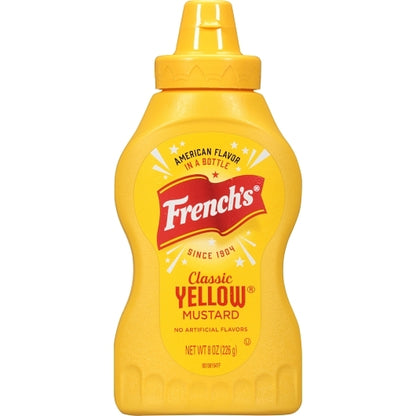 French?s Classic Yellow Squeeze Mustard Bottle, 20 x 8 oz Case - DOT product image 6