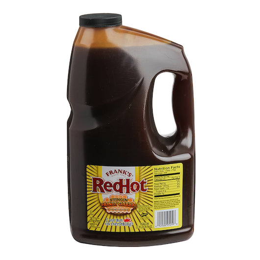 Frank'S Red Hot Stingin Honey Garlic Hot Sauce Bulk, 2 x 1 GA Case - DOT product image 2
