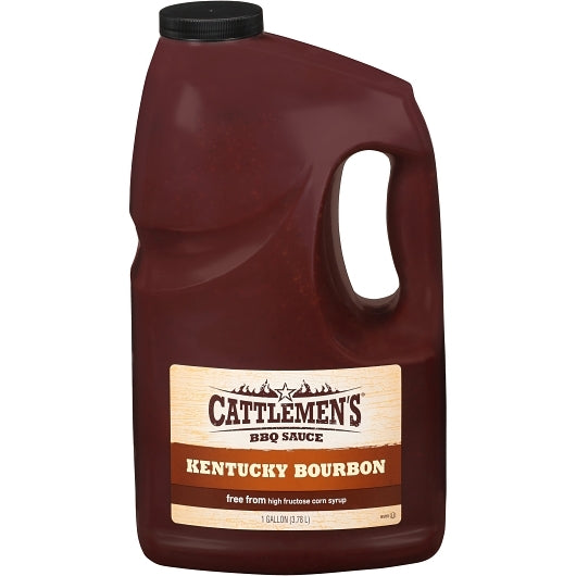 Cattlemen's Bbq Sauce Kentucky Bourbon BBQ Sauce Bulk, 2 x 1 GA Case - Condiments & Sauces